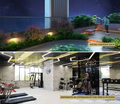 UNIMONT 24KARAT at Jogeshwari West, Mumbai. Price & Brouchure. 1BHK & 2BHK FLATS LUXURIOUS RESIDENCES WITH AMENITIES-2