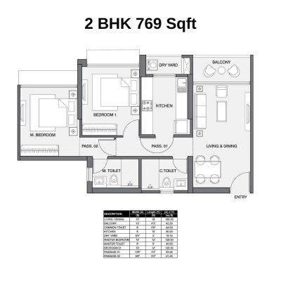 Edmont - Aurelia by Ashwin Sheth: Kandivali West  | 2BHK, 3BHK Residences | Under Development-17