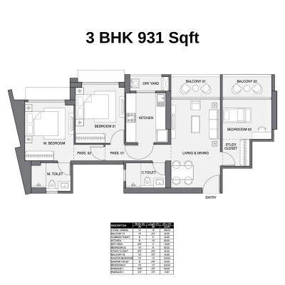 Edmont - Aurelia by Ashwin Sheth: Kandivali West  | 2BHK, 3BHK Residences | Under Development-14